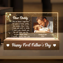 I Really, Really Love You From New Born Daughter, Son - Personalized Photo LED Night Light
