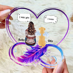 I Still Miss You Pet Memorial - Personalized Infinity Shaped Acrylic Plaque