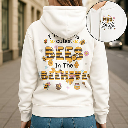 I Teach The Cutest Bees Teacher Custom Name- Personalized Shirt
