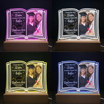 I Trust The Next Chapter Because I Know The Author - Personalized Photo LED Light