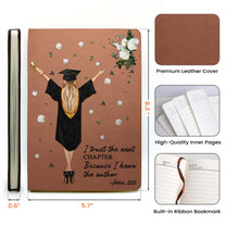 I Trust The Next Chapter - Personalized Leather Journal