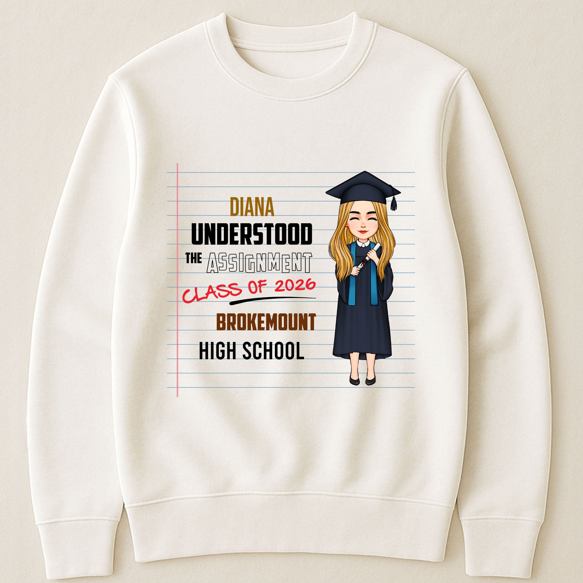 I Understood The Assignment - Personalized Shirt