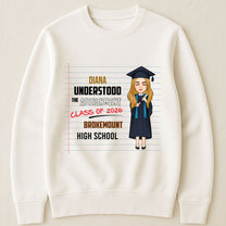 I Understood The Assignment - Personalized Shirt