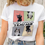 I Was Normal 3 Cats Ago - Personalized Shirt
