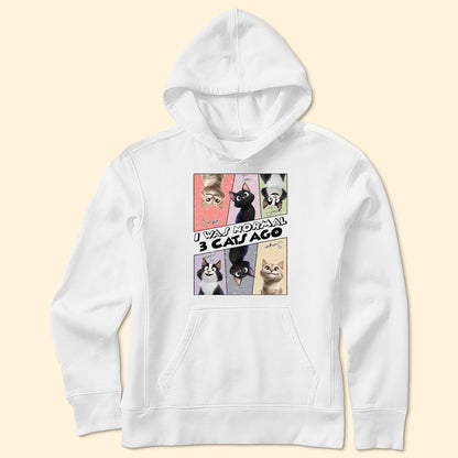 I Was Normal 3 Cats Ago - Personalized Shirt
