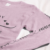 I Wear My Heart On My Sleeve - Custom Long Sleeve T-Shirt