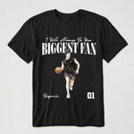 I Will Always Be Your Biggest Fan, Custom Photo, Watercolor Style - Personalized Shirt