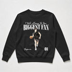 I Will Always Be Your Biggest Fan, Custom Photo, Watercolor Style - Personalized Shirt