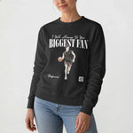 I Will Always Be Your Biggest Fan, Custom Photo, Watercolor Style - Personalized Shirt