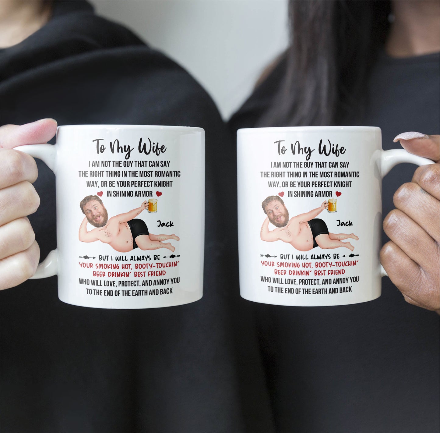 I Will Always Be Your Smoking Hot Husband - Personalized Mug