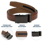 I Will Always Have Your Back - Personalized Leather Belt With Engraved Buckle