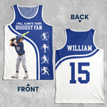 I Will Always Yours Biggest Fan - Custom Photo Tank Top For Men