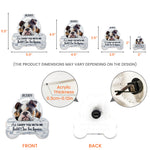 I Will Carry You With Me - Personalized Acrylic Photo Car Vent Clip