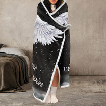 I Will Hold You In My Heart - Personalized Photo Wearable Blanket Hoodie