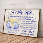 I Wish I Could Turn Back The Clock - Personalized Poster