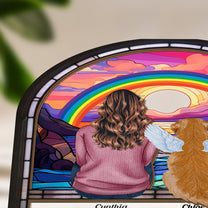 I Wish Rainbow Bridge Has Visiting Hour - Personalized Wood And Acrylic Light
