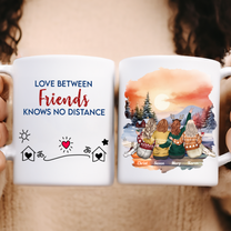 I Wish You Lived Next Door Long Distance Friendship - Personalized Mug