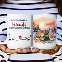 I Wish You Lived Next Door Long Distance Friendship - Personalized Mug
