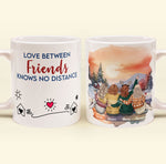 I Wish You Lived Next Door Long Distance Friendship - Personalized Mug