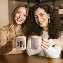 I Would Fight A Bear For You Sister - Personalized Mug - Birthday, Christmas Gift For Sisters 