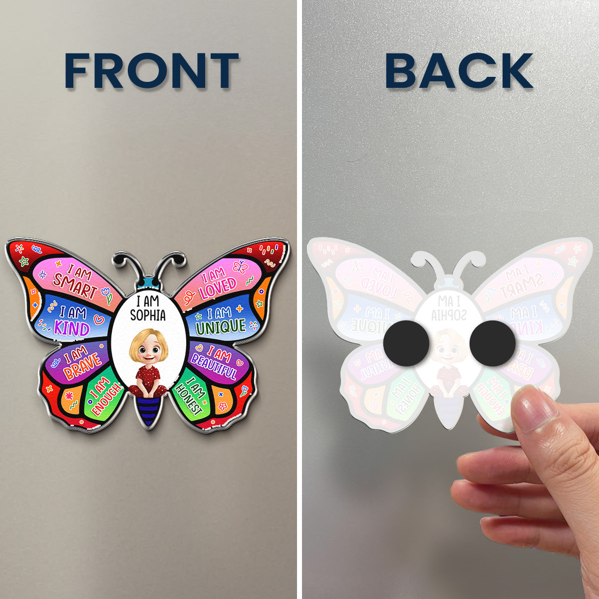 I-Am-Affirmation-Butterfly-Personalized-Magnet-4