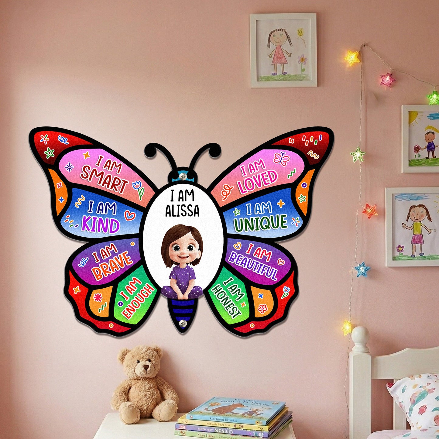 I_Am_Affirmation_Butterfly_Personalized_Metal_Sign_3