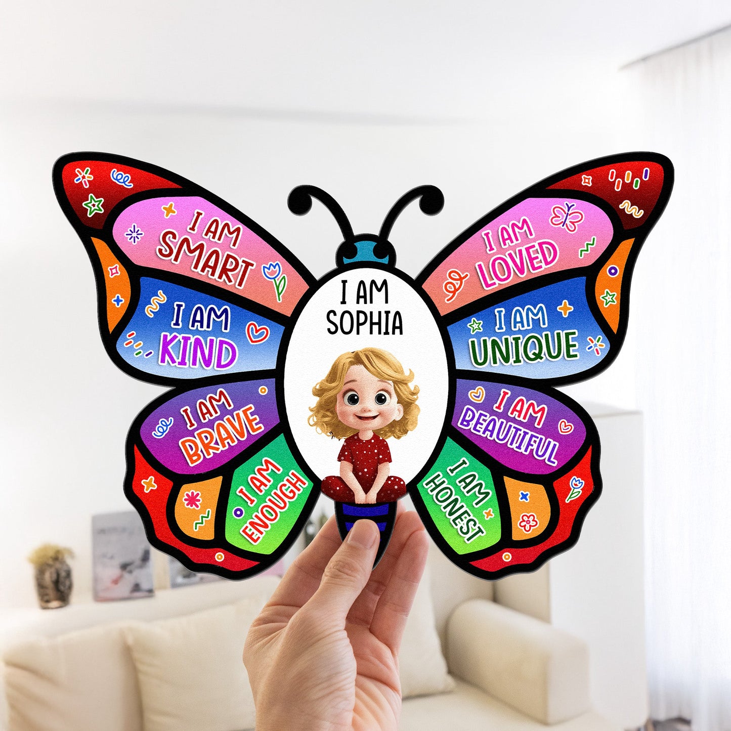 I_Am_Affirmation_Butterfly_Personalized_Metal_Sign_4