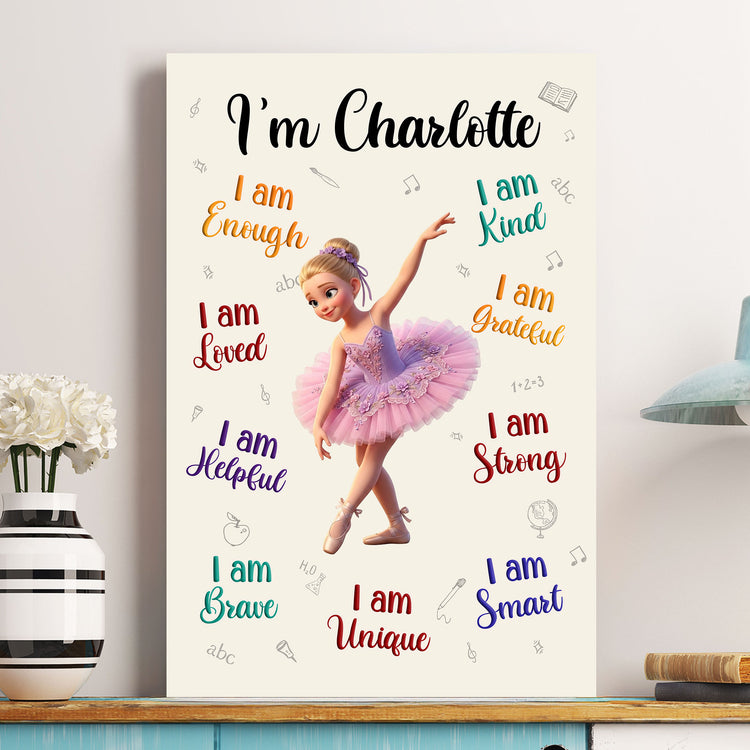 I-Am-Affirmation-Custom-Cartoon-Version-For-Kid--Personalized-Poster