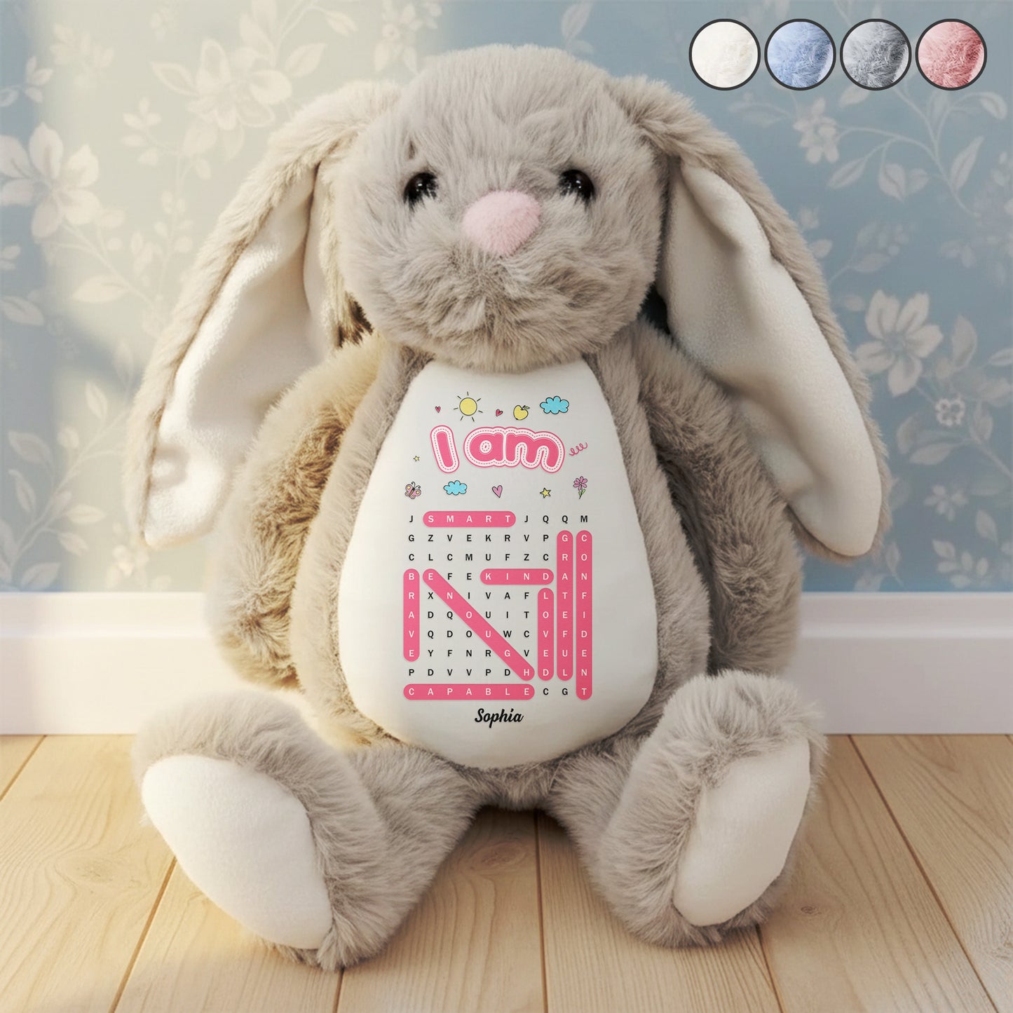 I-Am-Affirmation-Kid-Word-Search-Puzzle-Personalized-Bunny-Plush-2