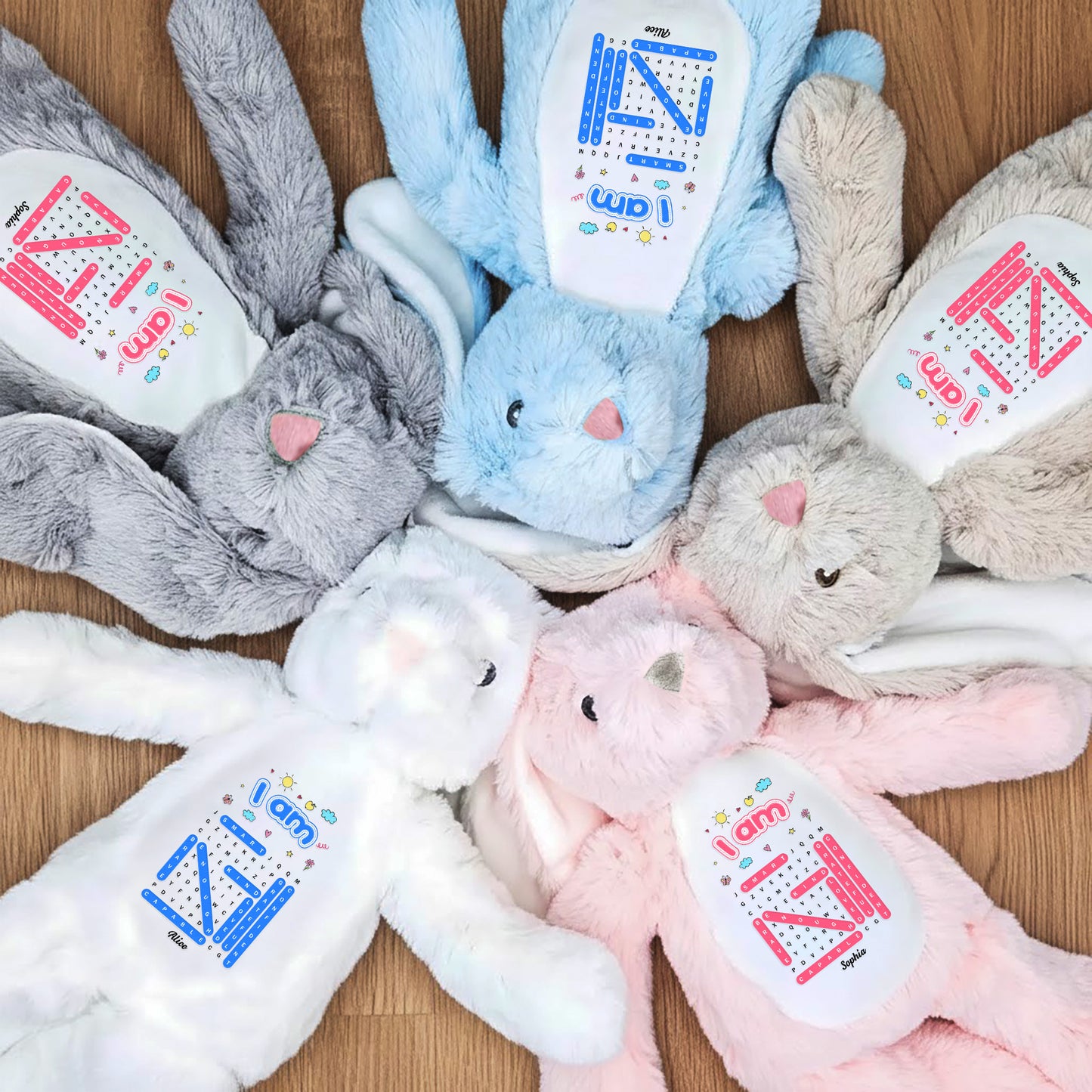 I-Am-Affirmation-Kid-Word-Search-Puzzle-Personalized-Bunny-Plush-3