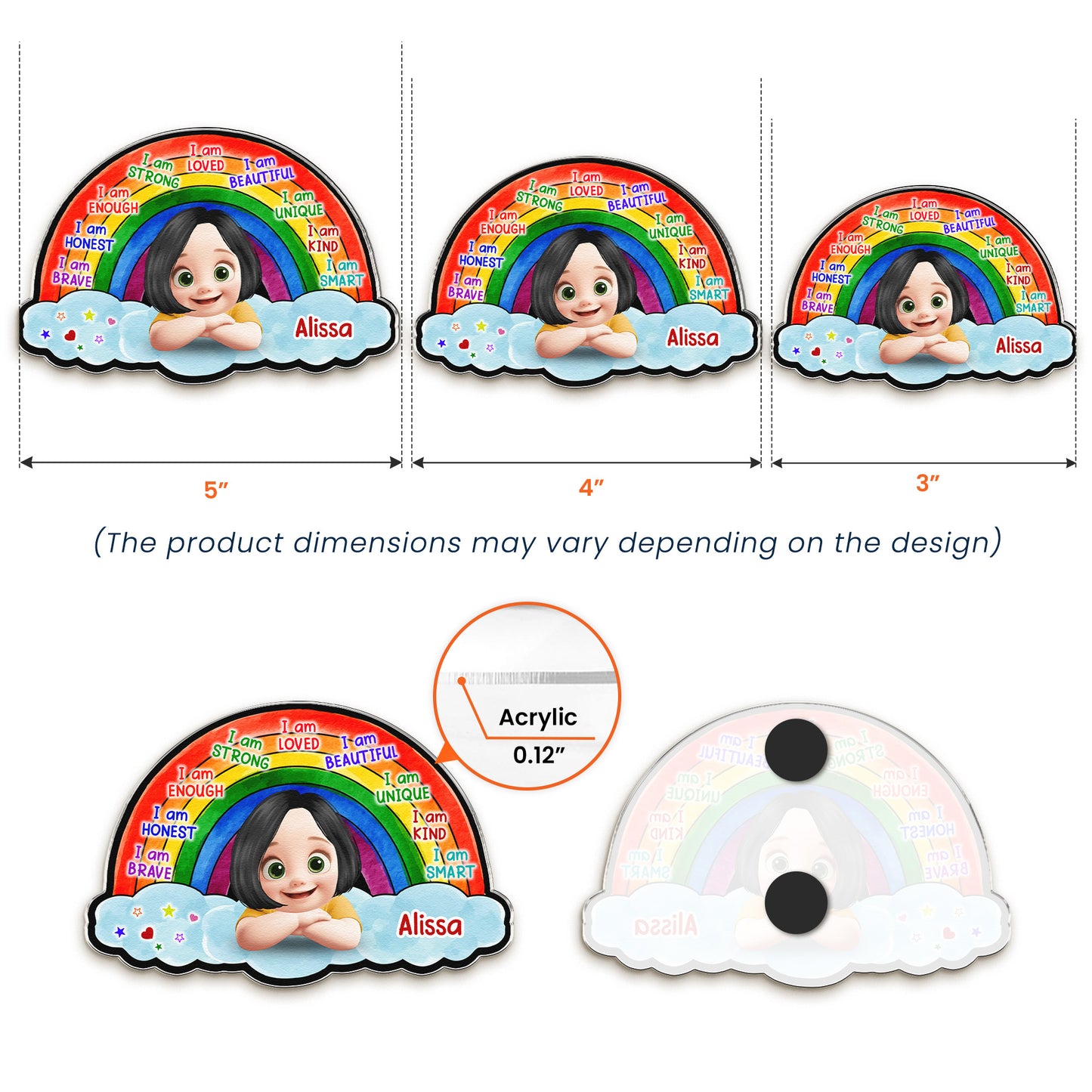 I-Am-Affirmation-Rainbow-Personalized-Magnet-5