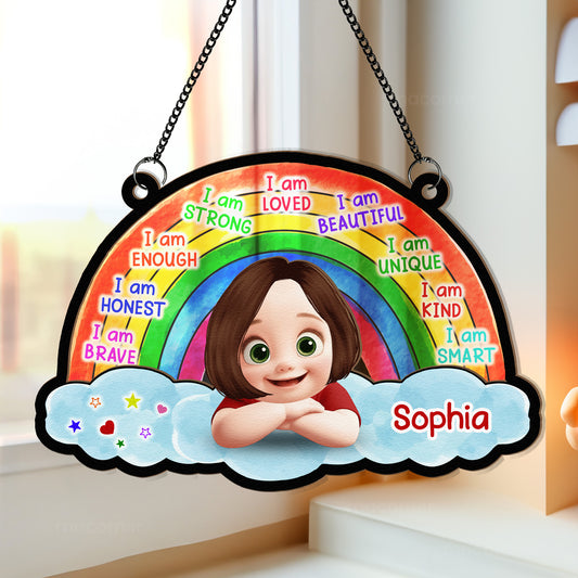 I-Am-Affirmation-Rainbow-Personalized-Window-Hanging-Suncatcher-1