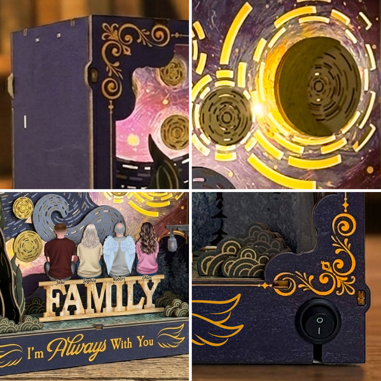 I-Am-Always-With-You-Memorial-Gift-Personalized-DIY-Book-Nook-Kit-4