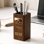 I-Am-Always-With-You-Personalized-Pen-Holder-With-Clock-2