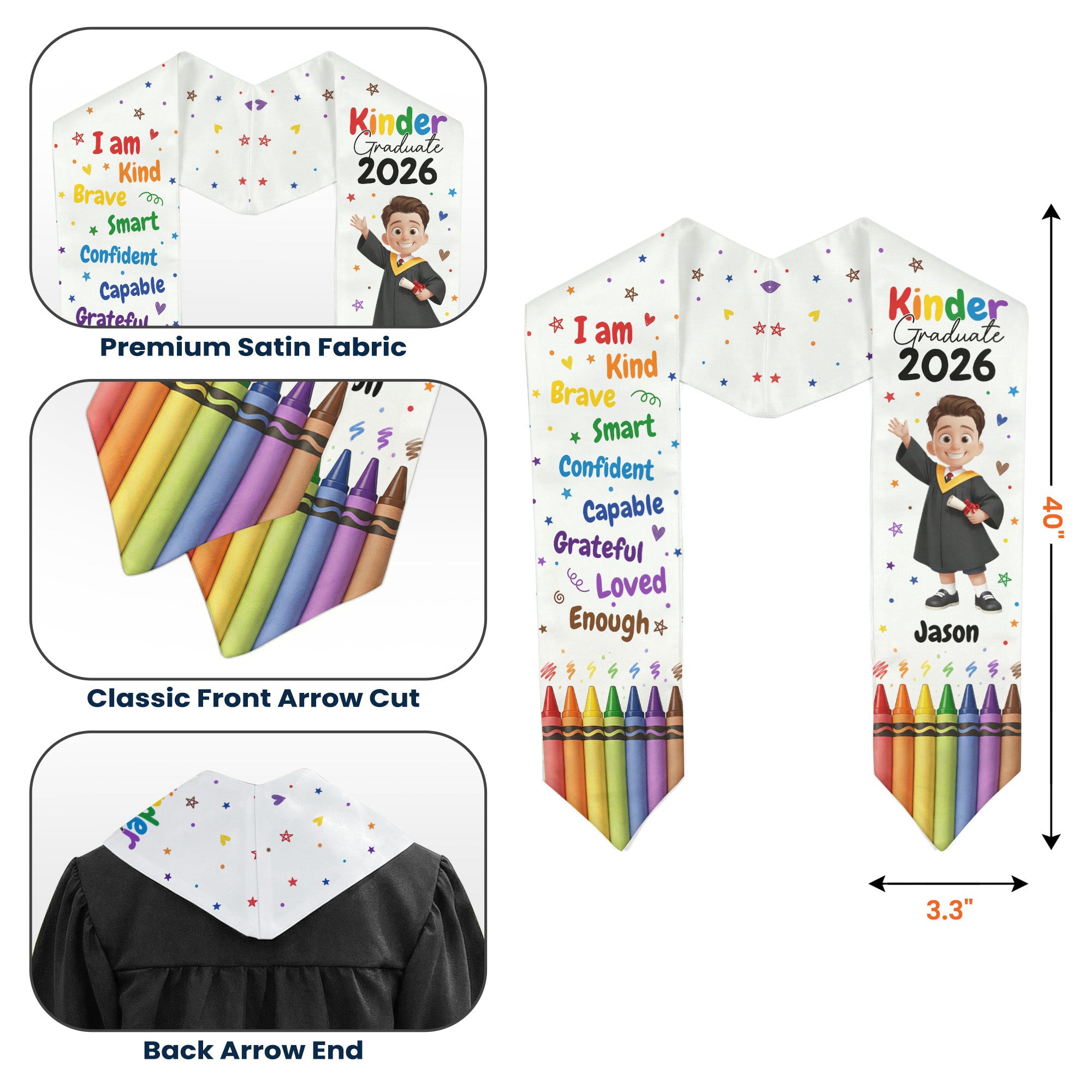 I_Am_Kin_Affirmation_Kinder_Prek_Graduation_Personalized_Graduation_Stole_5