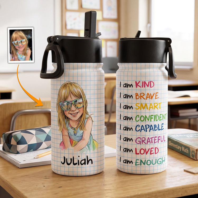 I-Am-Kind-Affirmation-Watercolor-Art-Personalized-Water-Bottle-3