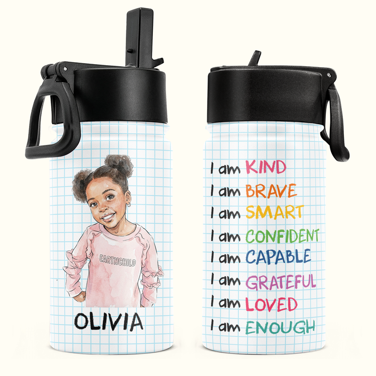 I-Am-Kind-Affirmation-Watercolor-Art-Personalized-Water-Bottle-4