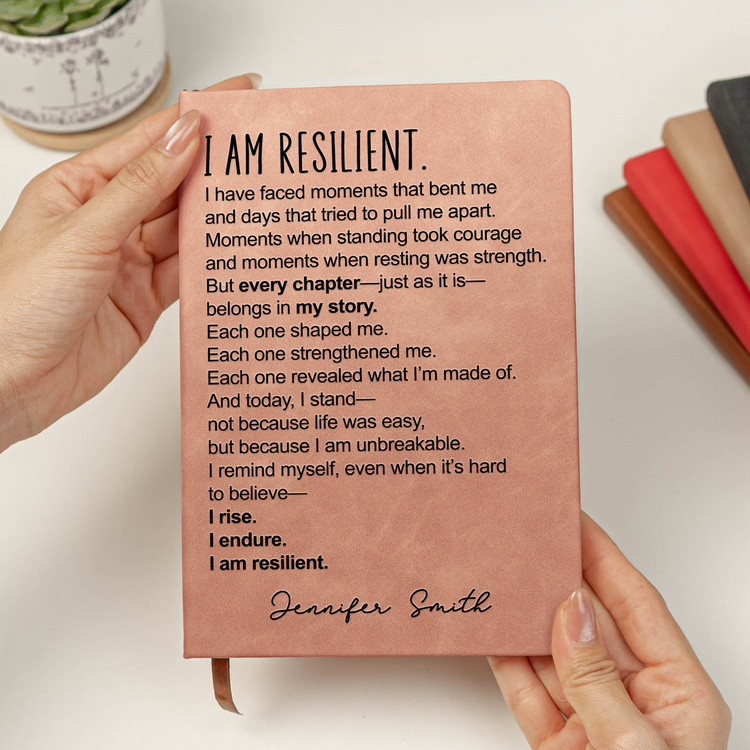 I-Am-Resilient-Custom-Name-Affirmation-Gifts-For-Daughters-Coworkers-Friends--Personalized-Journal-3