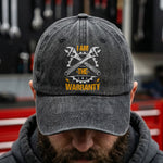 I-Am-The-Warranty-Funny-Gifts-For-Dad-Grandpa-Papa-Garage-Mechanic-Personalized-Cap1