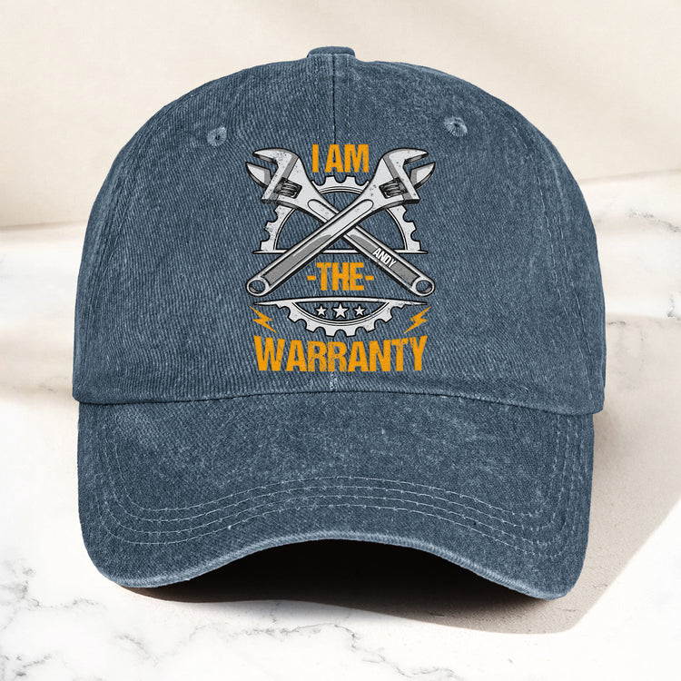 I-Am-The-Warranty-Funny-Gifts-For-Dad-Grandpa-Papa-Garage-Mechanic-Personalized-Cap3