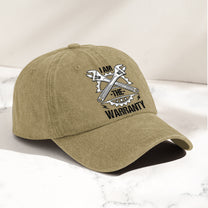 I-Am-The-Warranty-Funny-Gifts-For-Dad-Grandpa-Papa-Garage-Mechanic-Personalized-Cap4