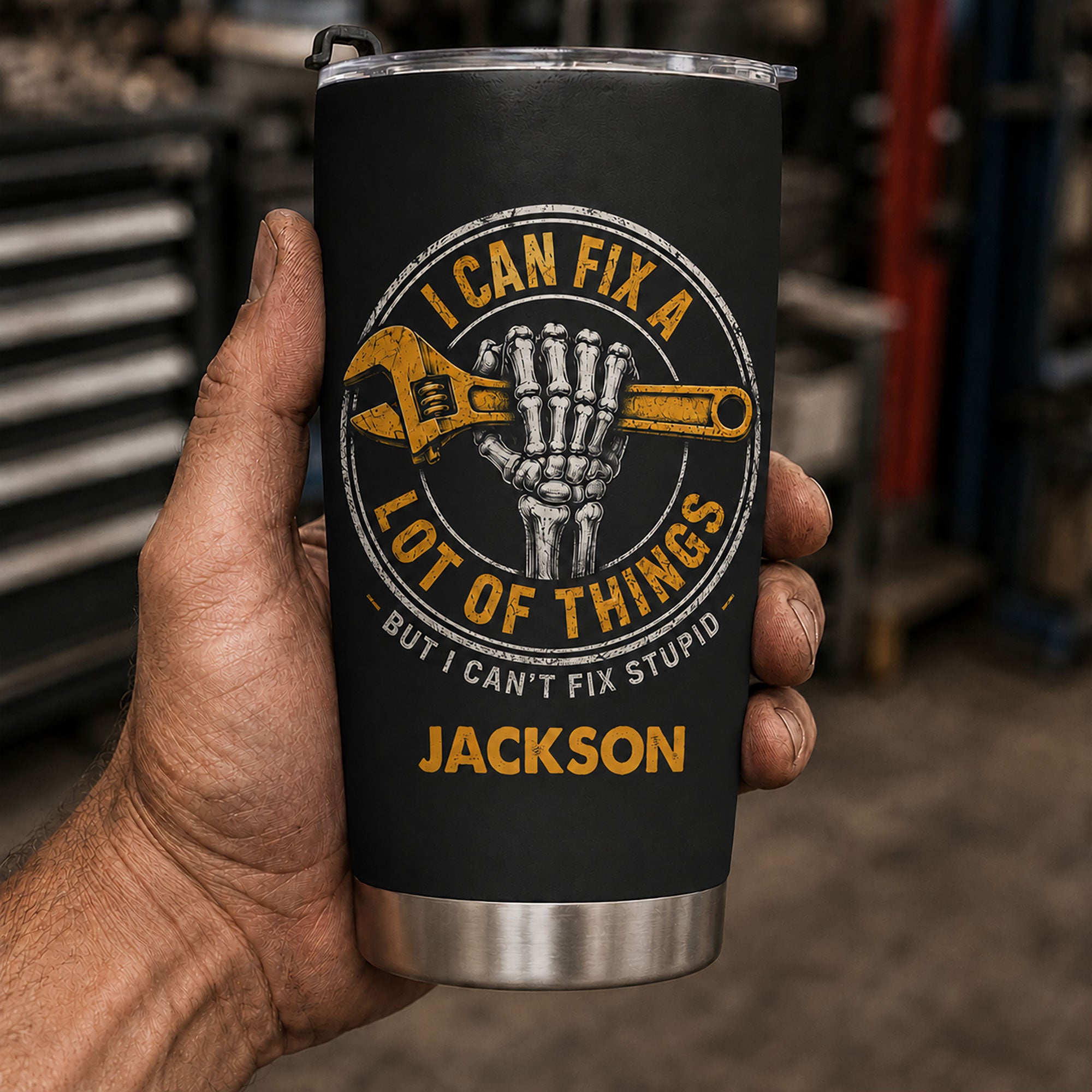 I-Can-Fix-A-Lot-Of-Things-But-I-Can't-Fix-Stupid-Personalized-Tumbler-1