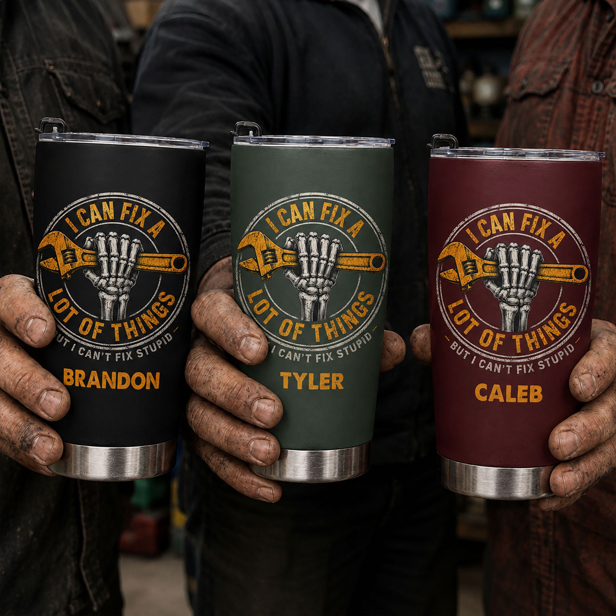 I-Can-Fix-A-Lot-Of-Things-But-I-Can't-Fix-Stupid-Personalized-Tumbler-2
