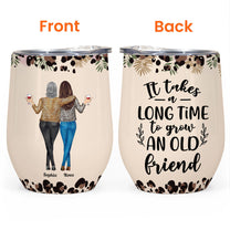 I'D Shank A B* For You Friendship - Personalized Wine Tumbler