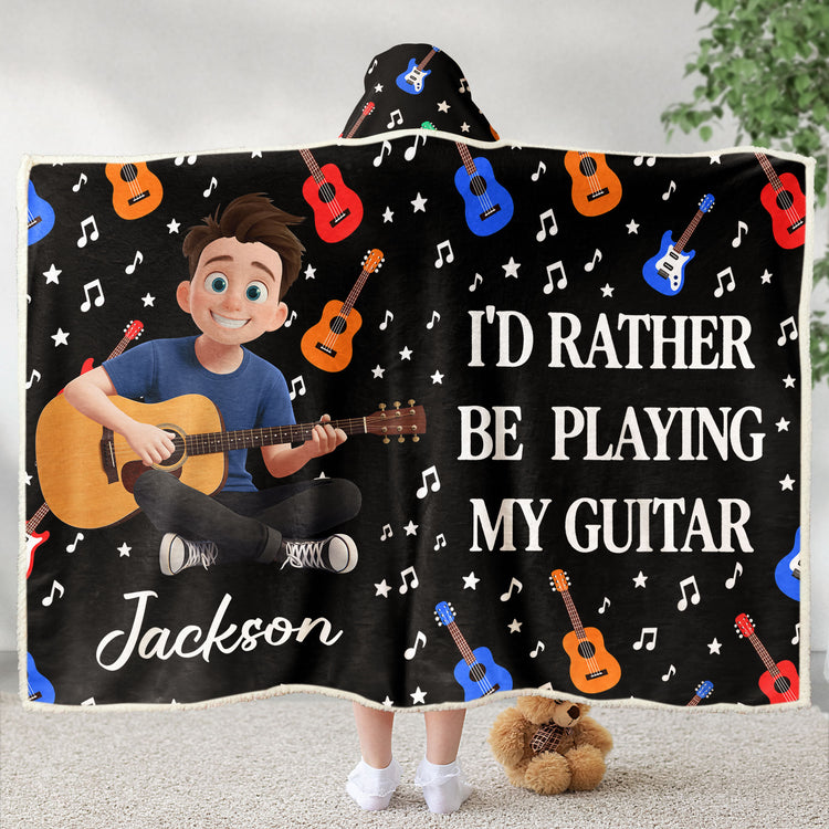 I'D-Rather-Be-Playing-My-Guitar-Personalized-Blanket-4