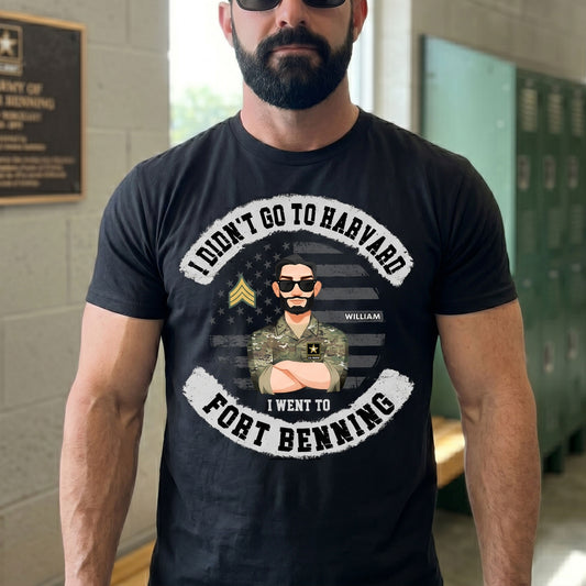 I-Didn'T-Go-To-Harvard-Branch-Rank-Shirt-For-Veteran-250Th-Usa-Personalized-Shirt-1