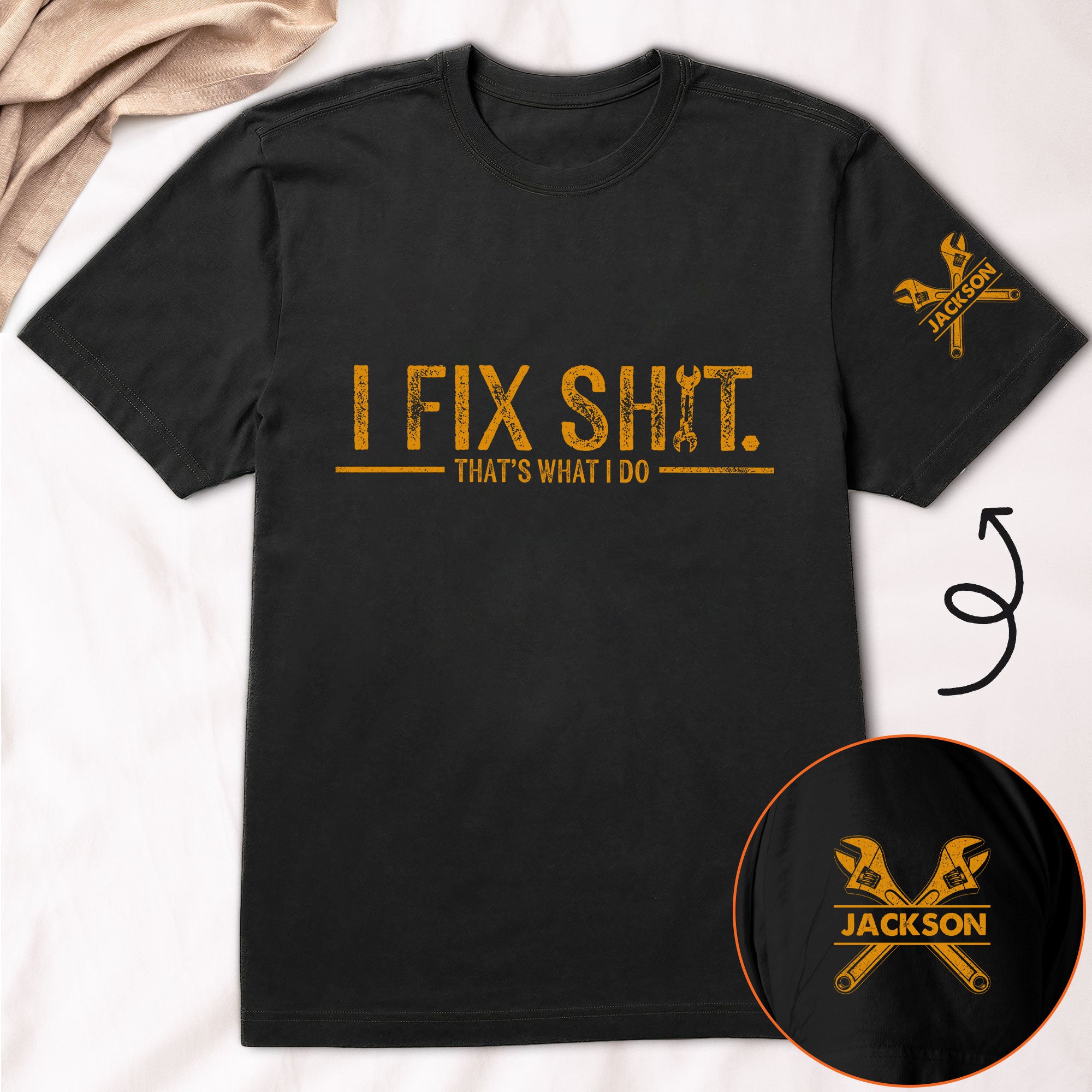 I-Fix-Sh!T-That's-What-I-Do-Funny-Gifts-For-Men,-Husband,-Dad,-Grandpa,-Mechanic-Handyman-Personalized-Shirt-2
