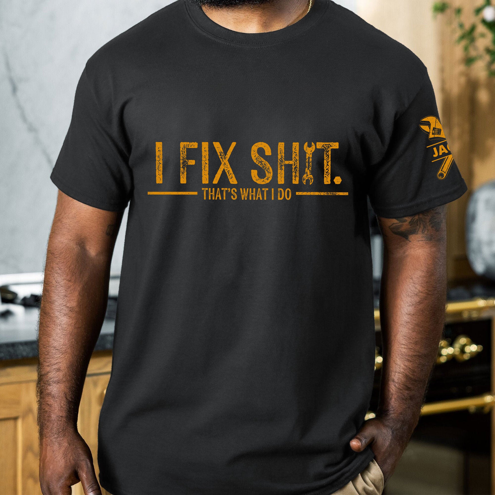 I-Fix-Sh!T-That's-What-I-Do-Funny-Gifts-For-Men,-Husband,-Dad,-Grandpa,-Mechanic-Handyman-Personalized-Shirt-4