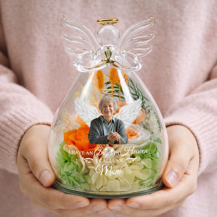 I-Have-An-Angel-In-Heaven-And-I-Call-Her-Mom-Personalized-Flower-In-Glass-Angel-Figurines-6