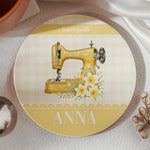 I'll Be In My Office Gift For Sewing Lovers, Tailor - Personalized Coaster